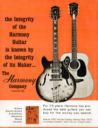Harmony guitar ad